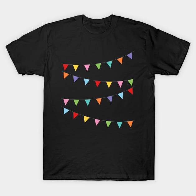 rainbow flags T-Shirt by creativemonsoon